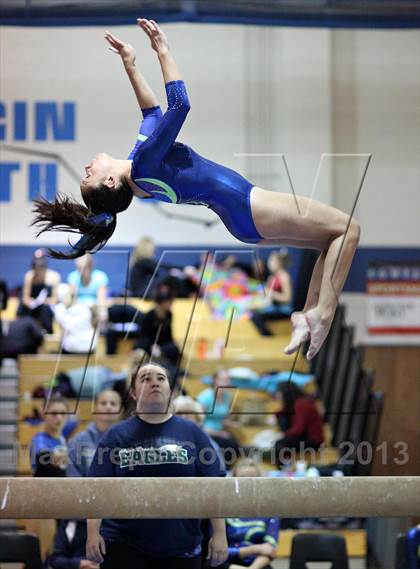 Thumbnail 2 in CHSAA 5A State Gymnastics Championships photogallery.