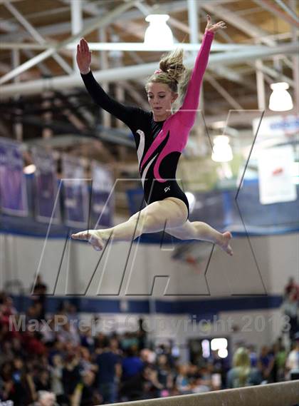Thumbnail 3 in CHSAA 5A State Gymnastics Championships photogallery.