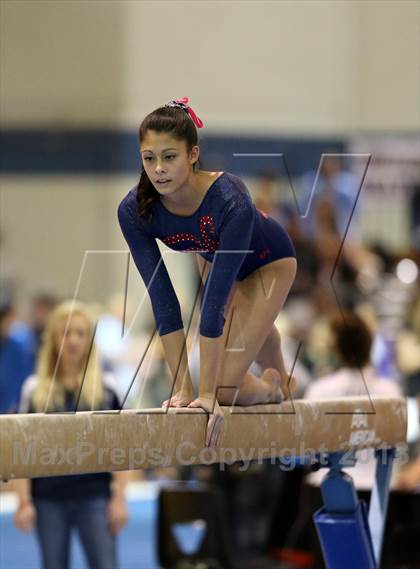 Thumbnail 3 in CHSAA 5A State Gymnastics Championships photogallery.