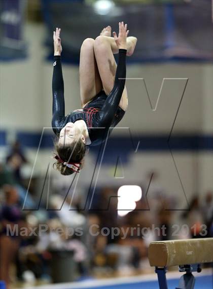 Thumbnail 3 in CHSAA 5A State Gymnastics Championships photogallery.