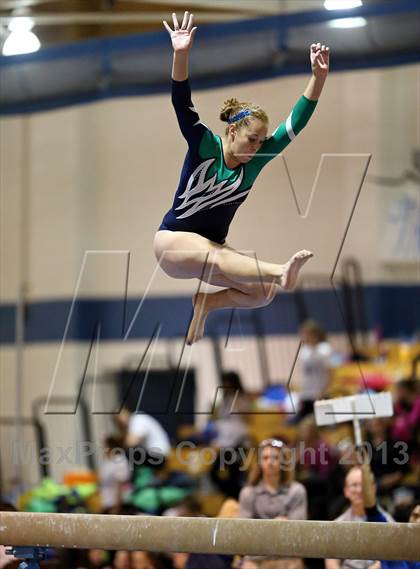 Thumbnail 3 in CHSAA 5A State Gymnastics Championships photogallery.