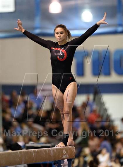 Thumbnail 2 in CHSAA 5A State Gymnastics Championships photogallery.