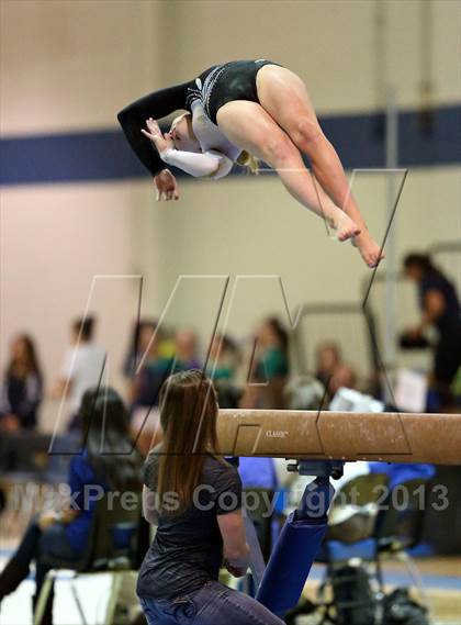 Thumbnail 3 in CHSAA 5A State Gymnastics Championships photogallery.