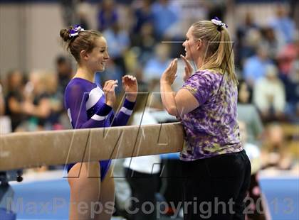 Thumbnail 3 in CHSAA 5A State Gymnastics Championships photogallery.