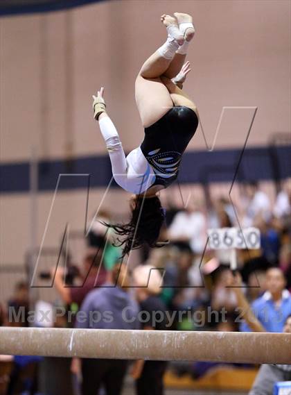Thumbnail 3 in CHSAA 5A State Gymnastics Championships photogallery.