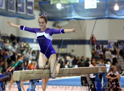 Thumbnail 2 in CHSAA 5A State Gymnastics Championships photogallery.