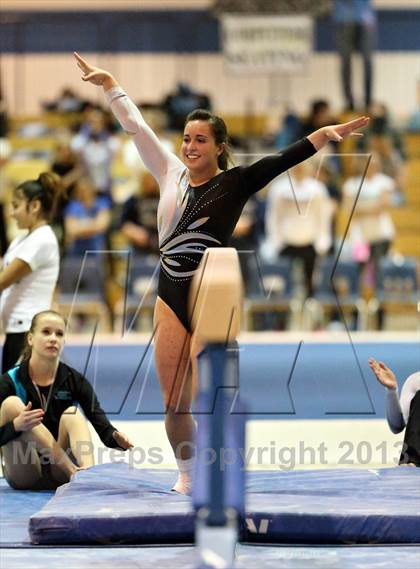 Thumbnail 3 in CHSAA 5A State Gymnastics Championships photogallery.