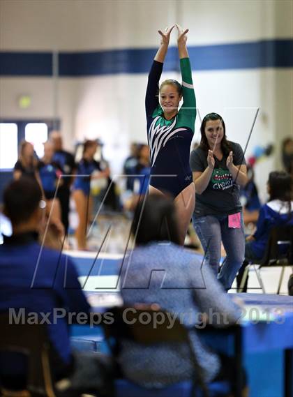 Thumbnail 2 in CHSAA 5A State Gymnastics Championships photogallery.