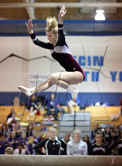 Thumbnail 1 in CHSAA 5A State Gymnastics Championships photogallery.