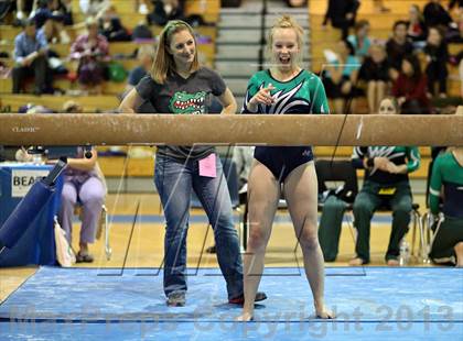 Thumbnail 1 in CHSAA 5A State Gymnastics Championships photogallery.