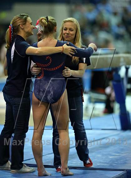 Thumbnail 2 in CHSAA 5A State Gymnastics Championships photogallery.