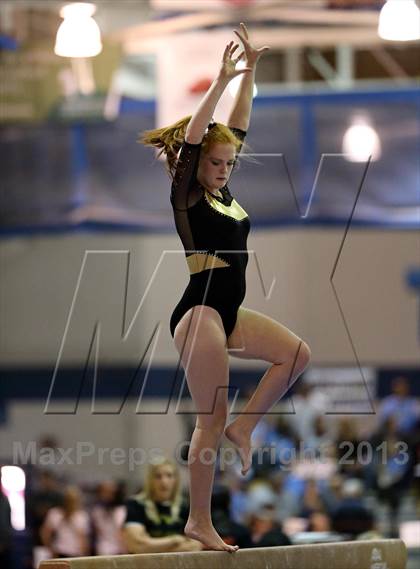 Thumbnail 3 in CHSAA 5A State Gymnastics Championships photogallery.