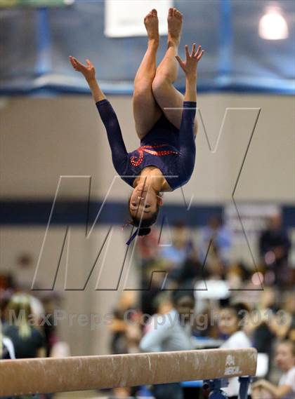 Thumbnail 2 in CHSAA 5A State Gymnastics Championships photogallery.