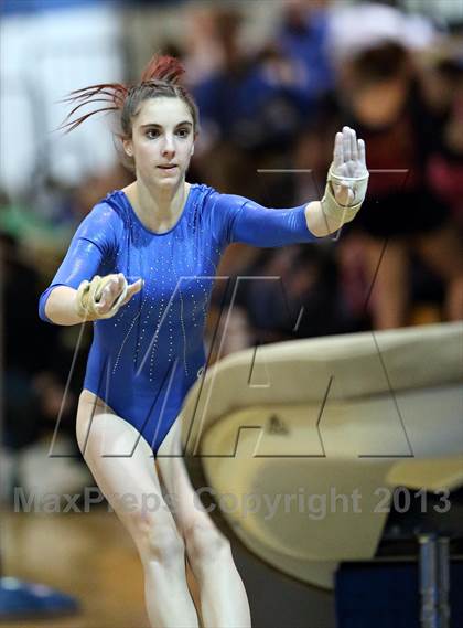 Thumbnail 3 in CHSAA 5A State Gymnastics Championships photogallery.