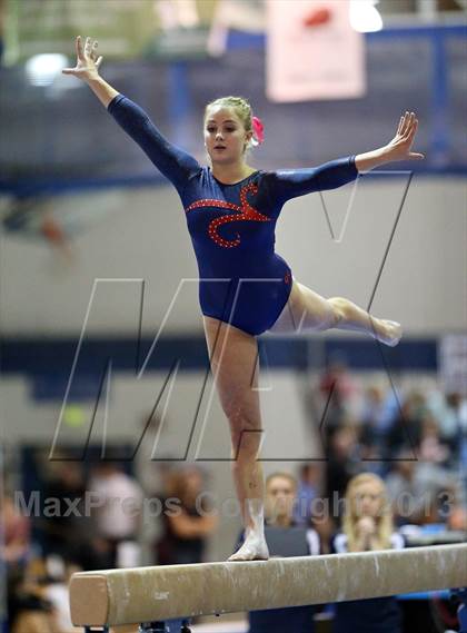 Thumbnail 2 in CHSAA 5A State Gymnastics Championships photogallery.