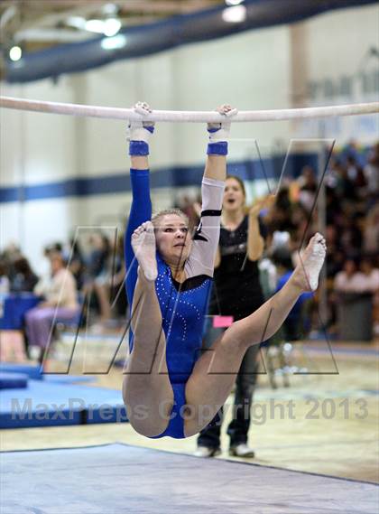 Thumbnail 1 in CHSAA 5A State Gymnastics Championships photogallery.