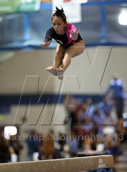 Thumbnail 3 in CHSAA 5A State Gymnastics Championships photogallery.