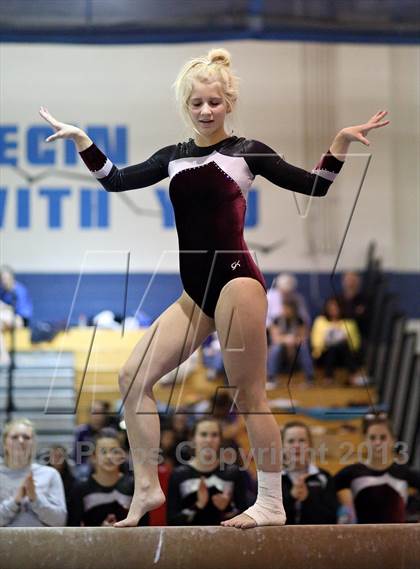 Thumbnail 3 in CHSAA 5A State Gymnastics Championships photogallery.