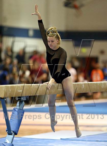 Thumbnail 1 in CHSAA 5A State Gymnastics Championships photogallery.