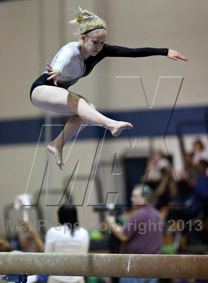 Thumbnail 2 in CHSAA 5A State Gymnastics Championships photogallery.