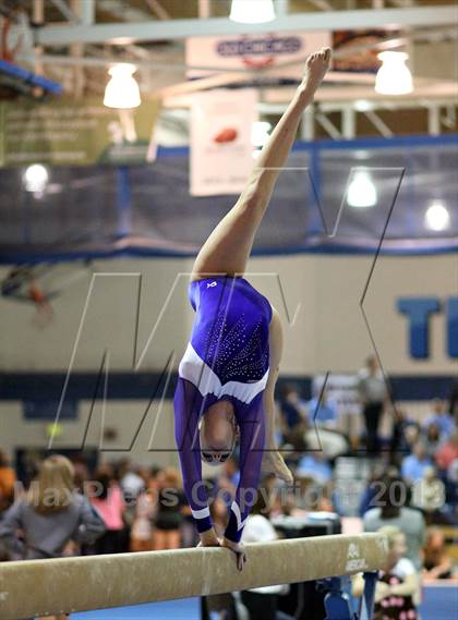 Thumbnail 3 in CHSAA 5A State Gymnastics Championships photogallery.