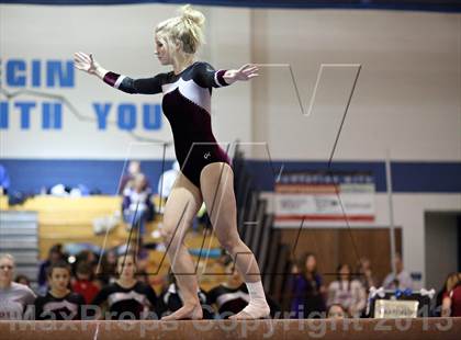 Thumbnail 1 in CHSAA 5A State Gymnastics Championships photogallery.