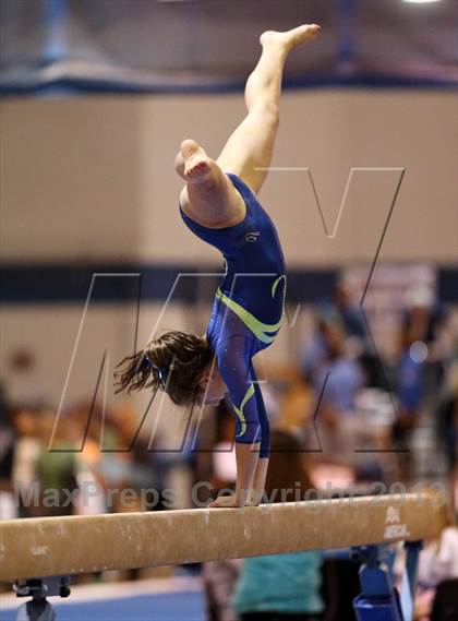 Thumbnail 2 in CHSAA 5A State Gymnastics Championships photogallery.