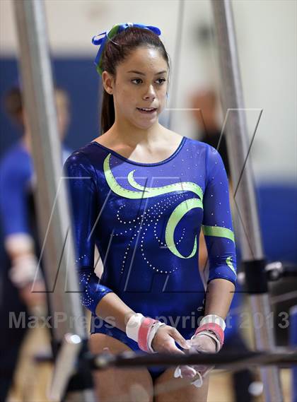 Thumbnail 1 in CHSAA 5A State Gymnastics Championships photogallery.