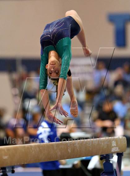 Thumbnail 2 in CHSAA 5A State Gymnastics Championships photogallery.