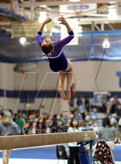 Thumbnail 3 in CHSAA 5A State Gymnastics Championships photogallery.