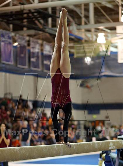 Thumbnail 2 in CHSAA 5A State Gymnastics Championships photogallery.