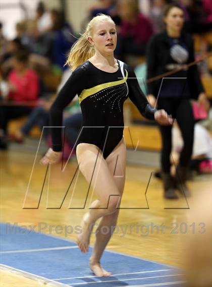 Thumbnail 1 in CHSAA 5A State Gymnastics Championships photogallery.