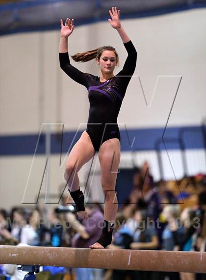 Thumbnail 3 in CHSAA 5A State Gymnastics Championships photogallery.