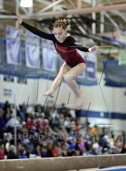 Thumbnail 3 in CHSAA 5A State Gymnastics Championships photogallery.