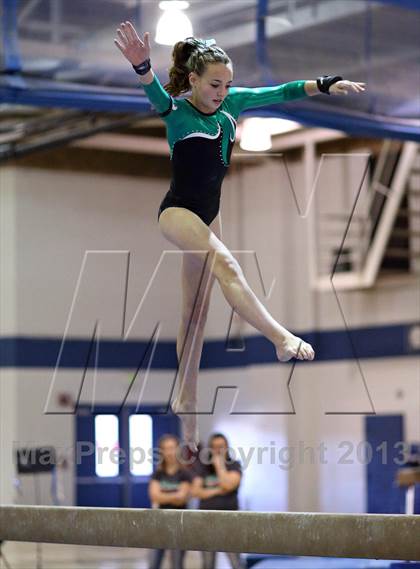 Thumbnail 2 in CHSAA 5A State Gymnastics Championships photogallery.