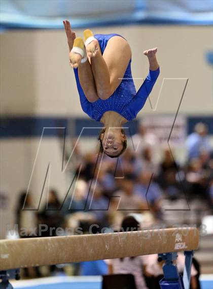 Thumbnail 2 in CHSAA 5A State Gymnastics Championships photogallery.