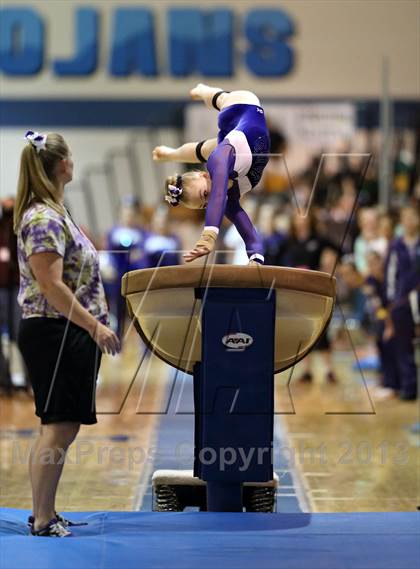 Thumbnail 2 in CHSAA 5A State Gymnastics Championships photogallery.