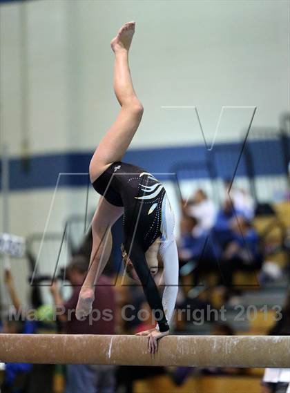 Thumbnail 3 in CHSAA 5A State Gymnastics Championships photogallery.