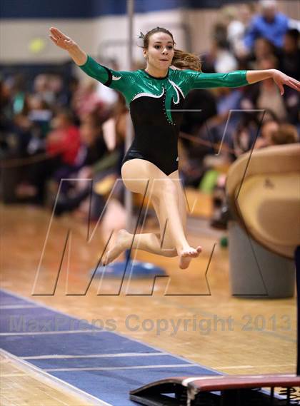 Thumbnail 3 in CHSAA 5A State Gymnastics Championships photogallery.