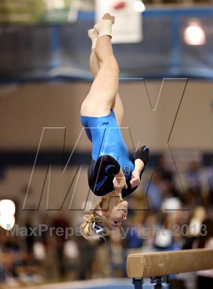Thumbnail 1 in CHSAA 5A State Gymnastics Championships photogallery.