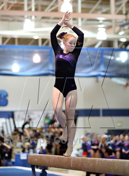 Thumbnail 2 in CHSAA 5A State Gymnastics Championships photogallery.