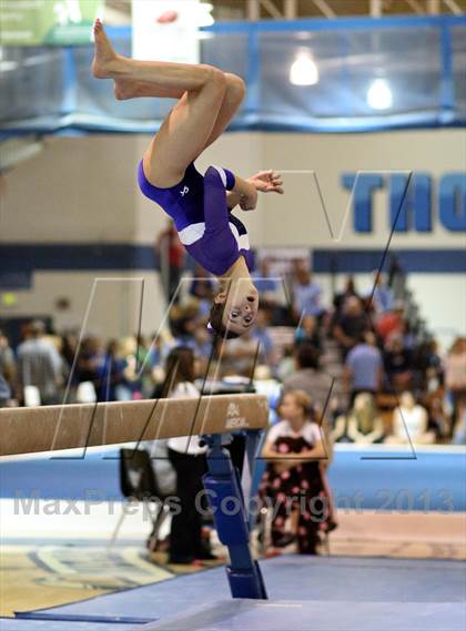 Thumbnail 2 in CHSAA 5A State Gymnastics Championships photogallery.