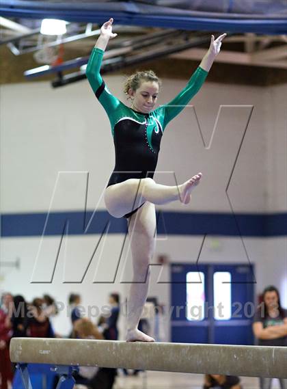 Thumbnail 2 in CHSAA 5A State Gymnastics Championships photogallery.