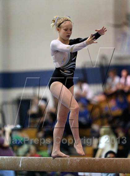 Thumbnail 1 in CHSAA 5A State Gymnastics Championships photogallery.
