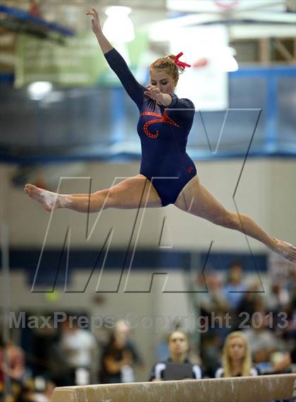 Thumbnail 3 in CHSAA 5A State Gymnastics Championships photogallery.