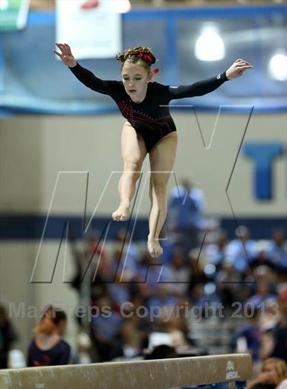 Thumbnail 2 in CHSAA 5A State Gymnastics Championships photogallery.