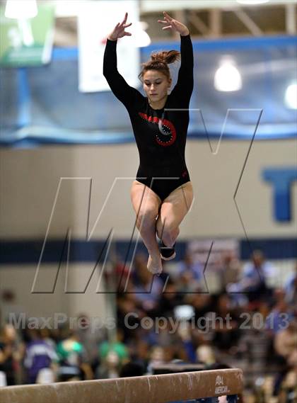 Thumbnail 3 in CHSAA 5A State Gymnastics Championships photogallery.