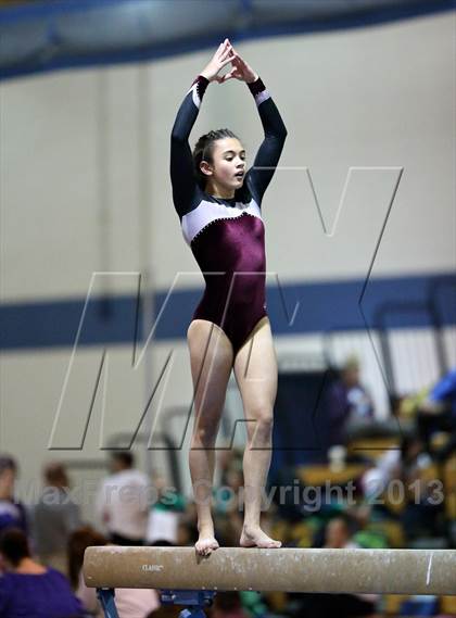 Thumbnail 1 in CHSAA 5A State Gymnastics Championships photogallery.