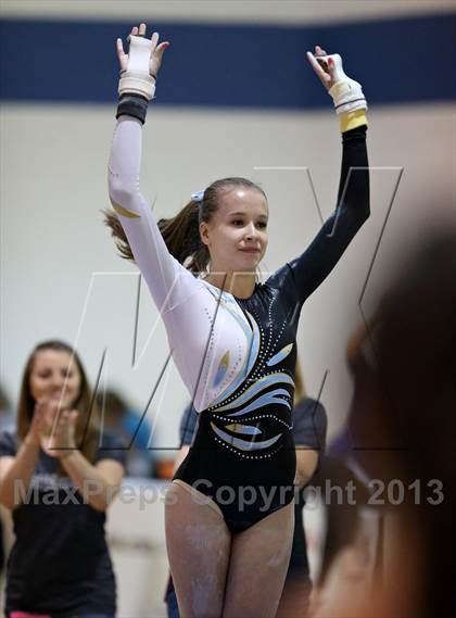 Thumbnail 2 in CHSAA 5A State Gymnastics Championships photogallery.