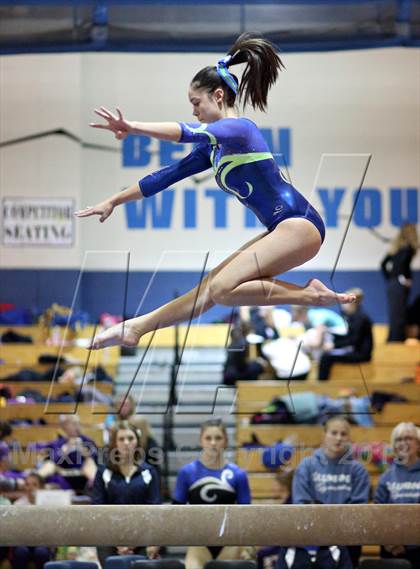 Thumbnail 2 in CHSAA 5A State Gymnastics Championships photogallery.